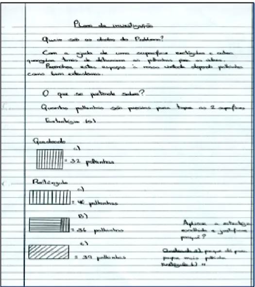 Figura 5: Produção do Grupo A. 