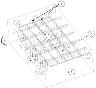 Figure 5 3D geometry of cold room n.º 1.