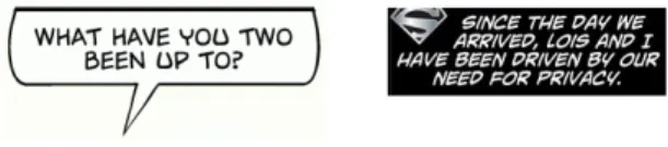Figure 1.1: Examples of text balloons.