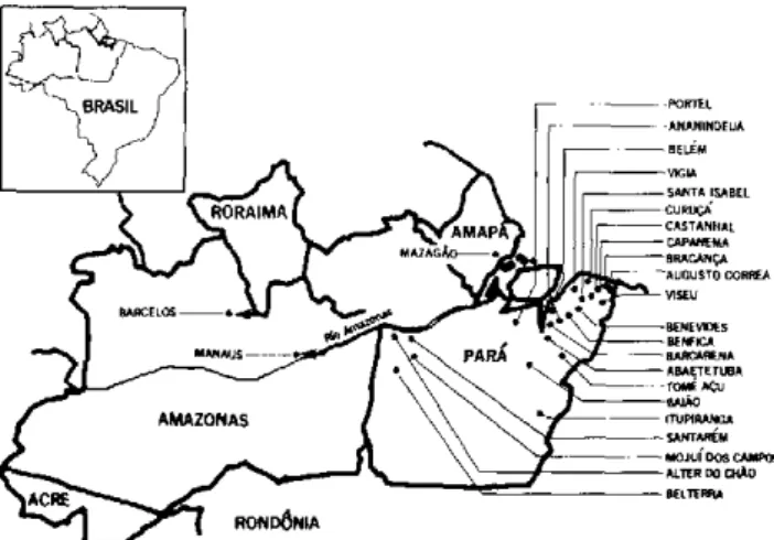Figura  1.  Epidemias  de  fiebre  Oropouche  en  la  región  del Amazonas  en  Brasil,  1961-1980.