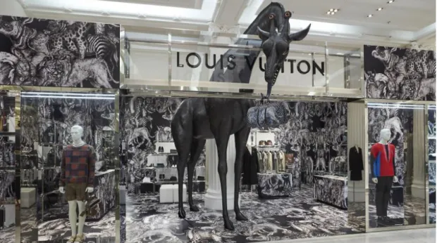 Figure 5. Louis Vuitton SS17 menswear pop-up (“How To Grow Your Brand With Global Pop-Up Stores”,  n.d.) 