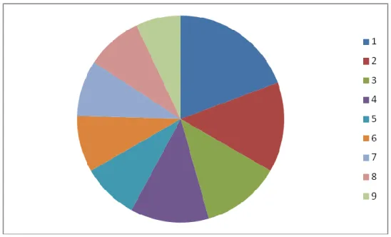 Gráfico 8 - Características negativas do PGEI segundo os pais / EE 