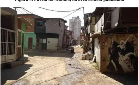 Figura 6. Favela do Moinho, na área central paulistana 