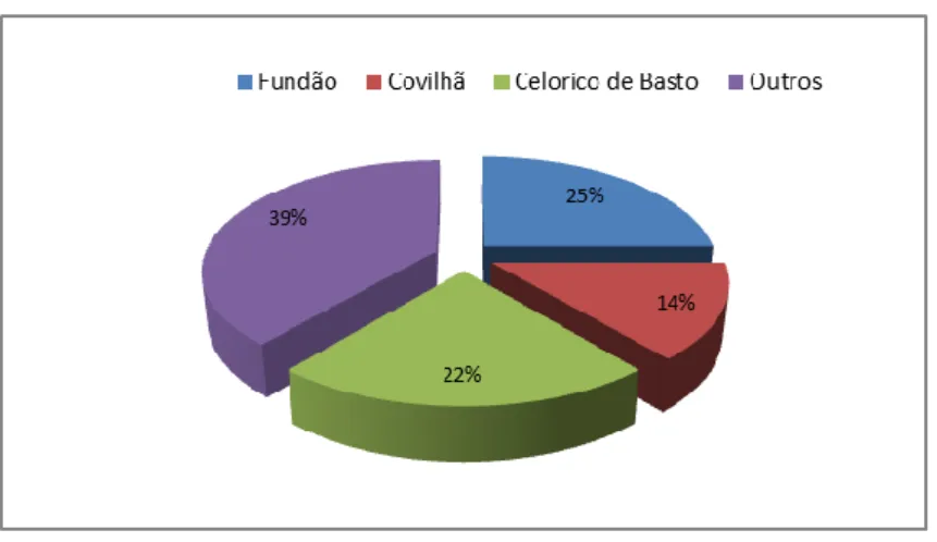Figura 9 – Concelho de origem 