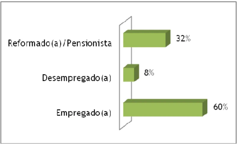 Figura 10 – Situação face ao emprego 