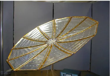Figure 18 - Prototype of CRTS offset reflector [22].