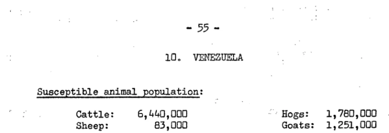 Table No.  6 shows  the numbers of vaccinations administered in  each year  from 1951  to 1963