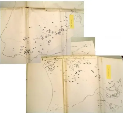 Figure 1:  Mapping the 1st Inquiry on Clandestine Construction  (1977) 