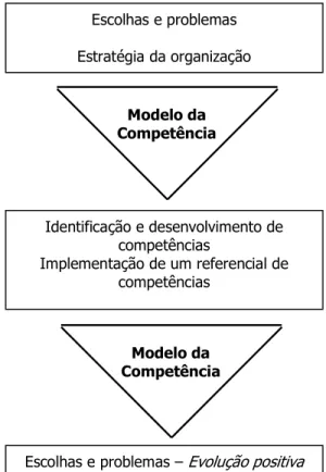 FIGURA 3.1: O círculo virtuoso do modelo da competência 