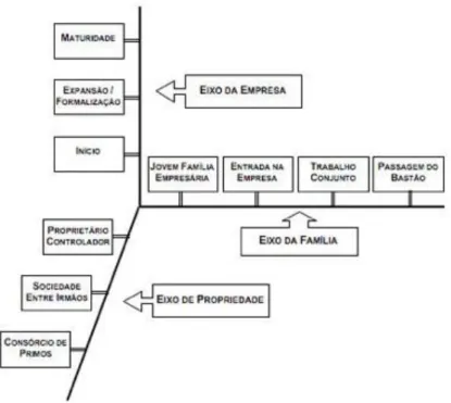 Figura 6 - Modelo Tridimensional de Desenvolvimento da Empresa Familiar 