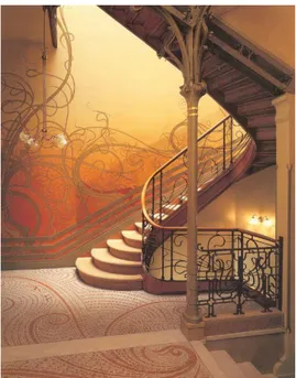 Figura 4: Horta, V. (1892-93), escadas da Tassel House. 