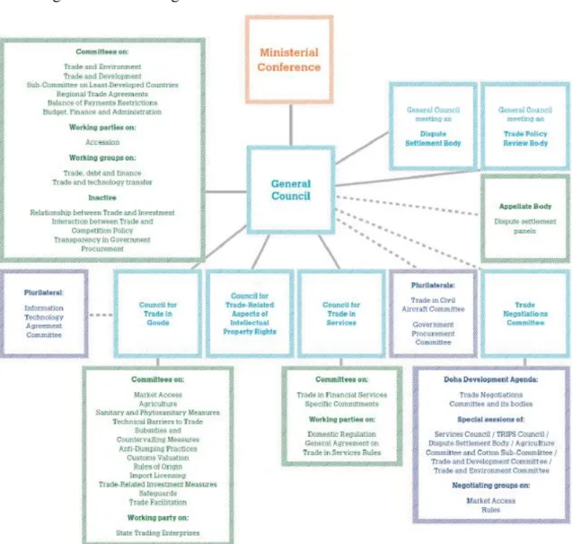 Figure 1. WTO’s Organizational Chart