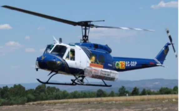 Tabela 6 - Especificações do helicóptero Bell 205 elaborada a partir de (Cavaleiro, 2017)