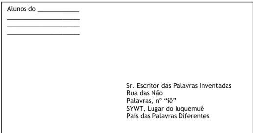 Figura 5 – Exemplo do envelope. 