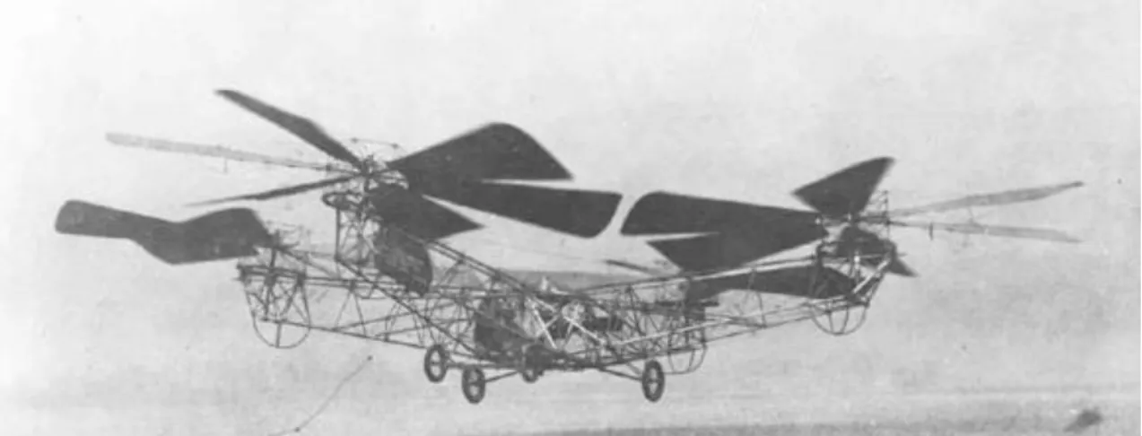 Figure 1.1 – Bothezat Helicopter. [18] 