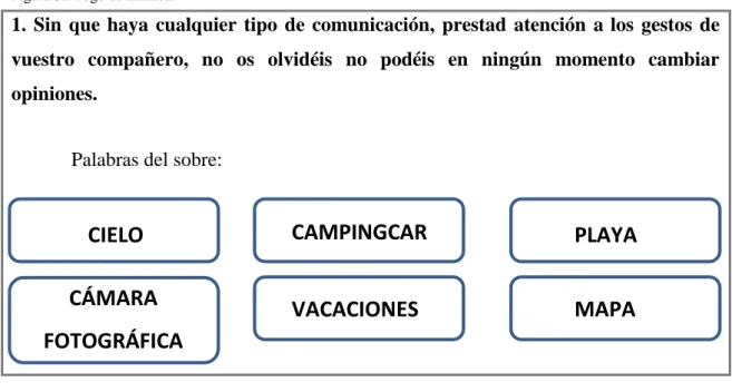 Figura 32. Jogo de mímica. 