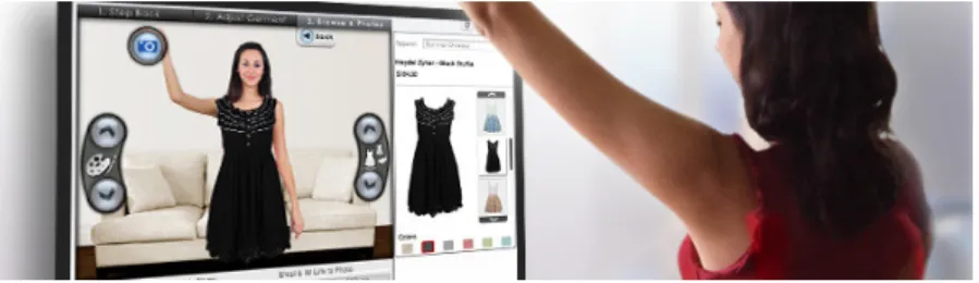 Figure 4.4: Webcam Social Shopper - Virtual Dressing Room [Web13]