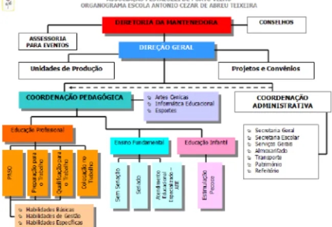 Figura 2 – Organograma de estrutura de funcionamento