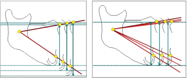 Figura 2 - Medição de alturas através de ângulos. Silva, C., Ustrell, J. M. (2004)