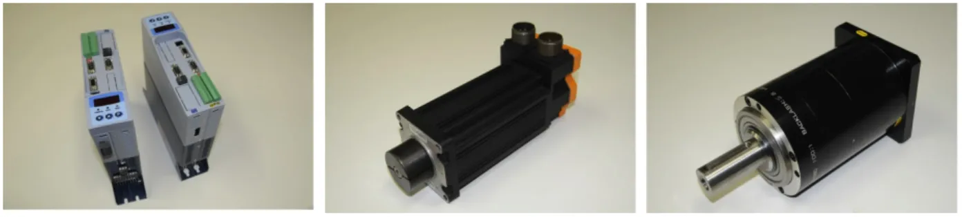 Figure   1.   Servodrives.    Figure   2.   Servomotor.       Figure   3.   Reducer.   