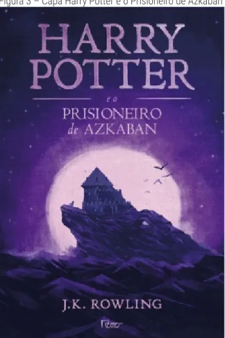 Figura 3 – Capa Harry Potter e o Prisioneiro de Azkaban