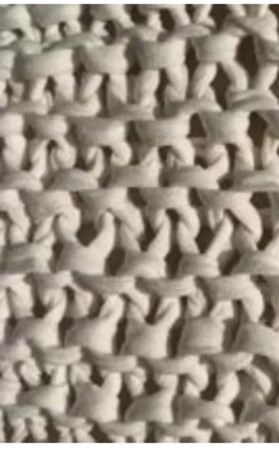 Figure 7 - Garther Stitch. 