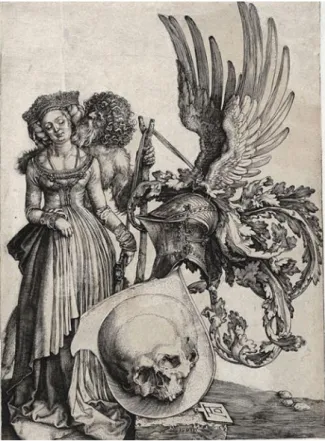 Figura 5. Ilustrações de Albrech Dürer por técnica de gravura em metal. 
