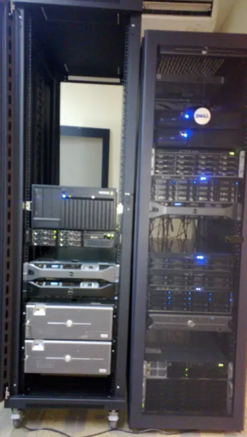 Figure 4.12: Machines’ storage facility, located in DCC.