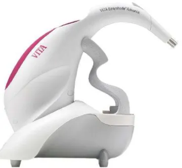 Figura 1- Espectrofotômetro digital VITA Easyshade® Advance .  Fonte: http://sonrisanatural.blogspot.com/2010/05/toma-de-color-dental-exacto.html.