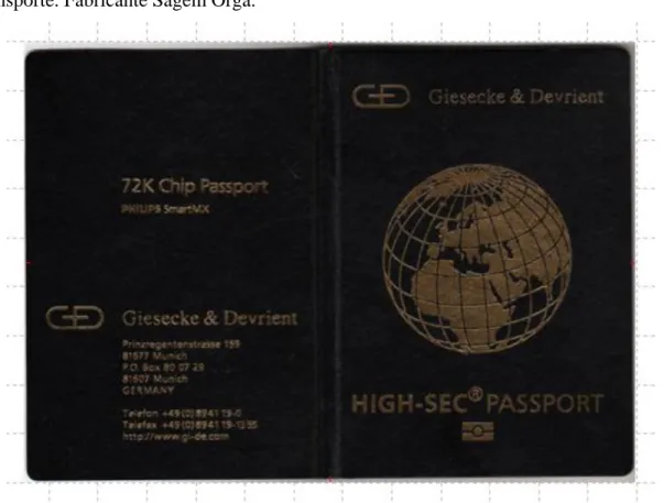 Gráfico 3-4 – Passaporte eletrônico – cartão sem contato, para setor Governo. Fabricante  GD Burti