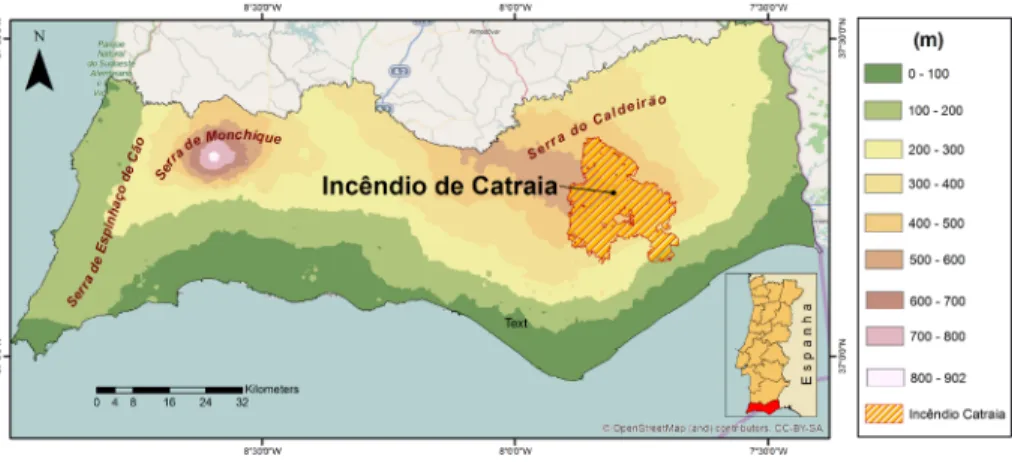 Fig. 8 – Barrocal (Intermediate calcareous area between the hills and the coast) (Martins, 2012).