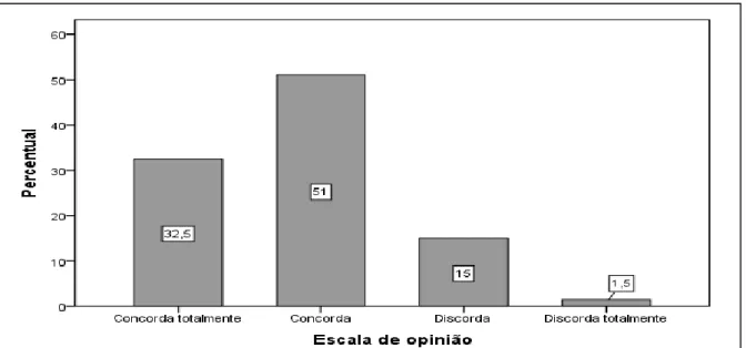 Gráfico 4.8– Distribuição dos entrevistados segundo a obtenção da satisfação plena dos visitantes ao usufruir  das instalações do PMI 
