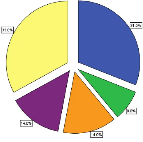 Gráfico 4 – Distribuição dos inquiridos quanto aos aspectos que privilegiam aquando da  realização de ensinos ao doente colostomizado 