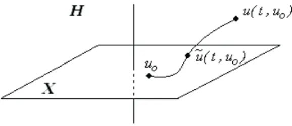 Figura 2.7: Imersão X ֒ → H
