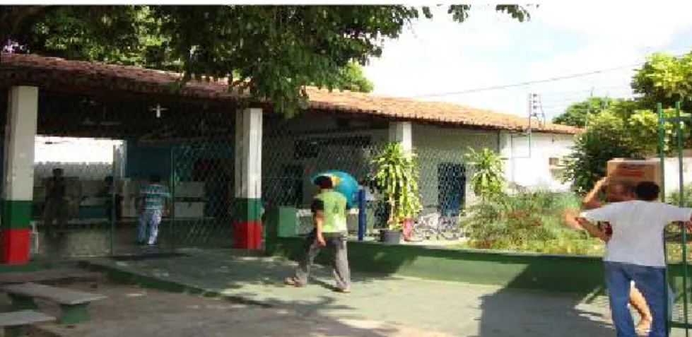 Figura 4 – Entrada da unidade escolar Professor Joca Vieira, Teresina, Piauí