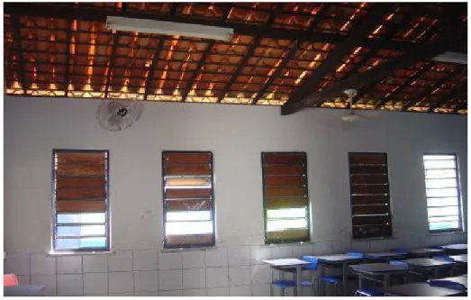 Figura 5 – Sala de aula na unidade escolar Professor Joca Vieira, Teresina, Piauí