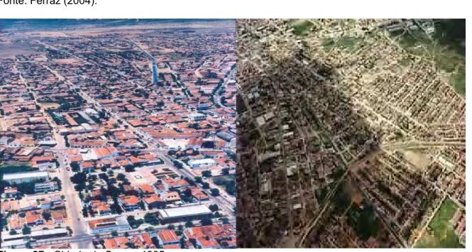 Figura 27 - Cidade de Sousa, 1995   Fonte: Ferraz (2004) 