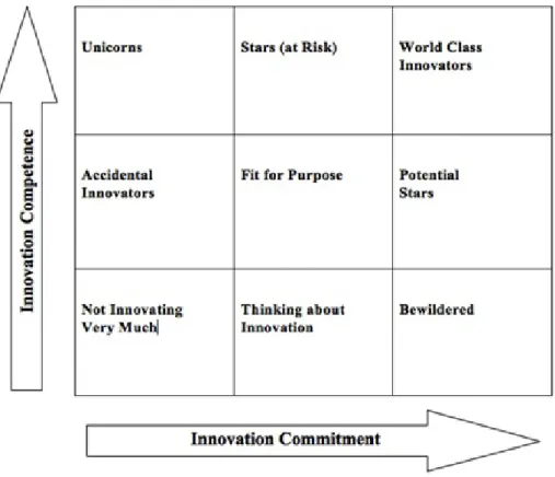 Figure 10. Innovation management matrix