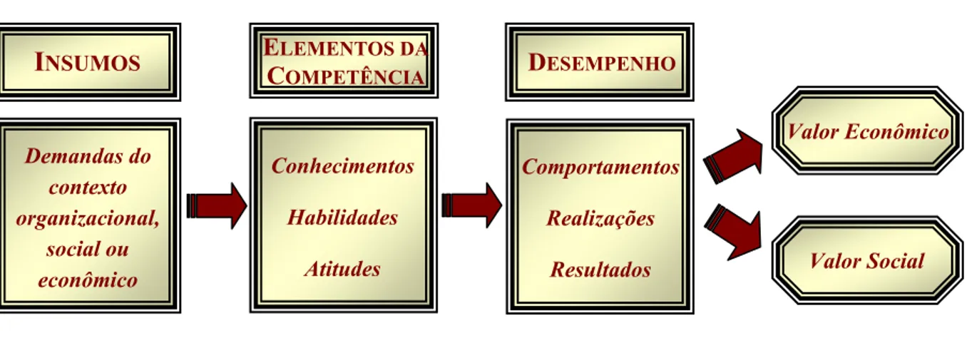 Figura 1. Componentes da competência humana.  