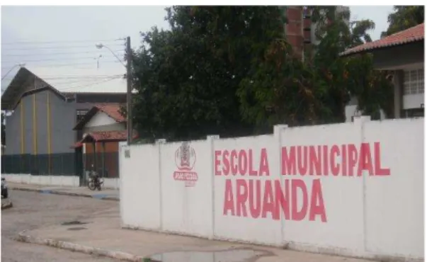 Figura  05:  B.  Escola  Municipal  de  Ensino  Fundamental Olívio Ribeiro Campos. Fonte: 