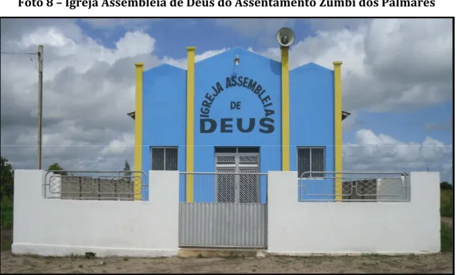 Foto 8 – Igreja Assembleia de Deus do Assentamento Zumbi dos Palmares 
