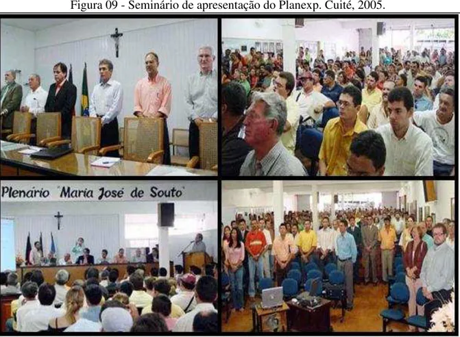 Figura 09 - Seminário de apresentação do Planexp. Cuité, 2005. 
