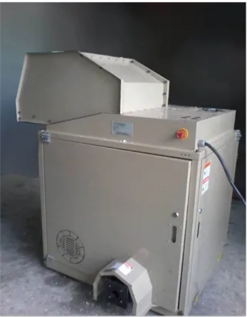 Figura 2 – Máquina de Reciclagem de Isopor