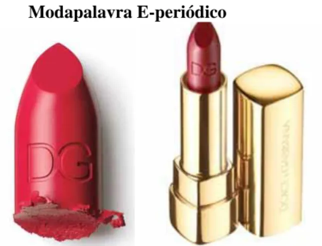 Figura 1: Batom Dolce &amp; Gabbana. Fonte: Polo (2010) 