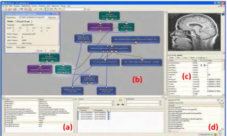 Figura 13. Interface do MeVisLab. 