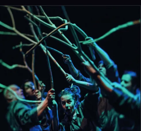 Figure 1 - Diablo! based on Fernando Pessoa. Direction and set design: Joan Baixas. 