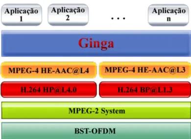 Figura 11. Padrão de referência do SBTVD-T 