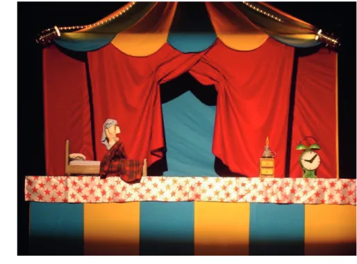 Figura 9: Espetáculo El Gran Circo-teatro de Luvas. Foto: Diego Miranda