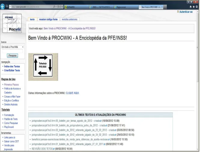 Figura 3  –  PROCWIKI  