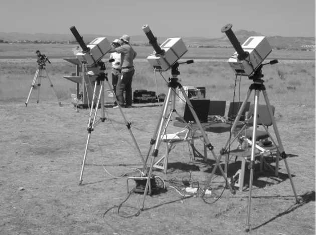 Table 2. Measurements Channels From the Participant CIMEL Instruments a Wavelengths, nm 340 380 440 500 670 870 940 1020 045 GOA - - x - x x x x 109 NASA x x x x x x x x 176 GRSV - - x - x x x x 248 CGE - - x - x x x x 307 GFAT1 x x x - x x x x 394 GFAT2 x